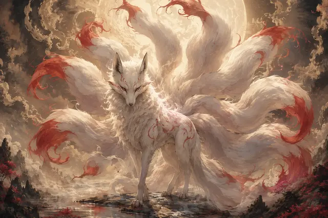 Nine-Tails / Kurama: The Fox Spirit Legend Behind Naruto, from Tamamo no Mae to the Killing Stone